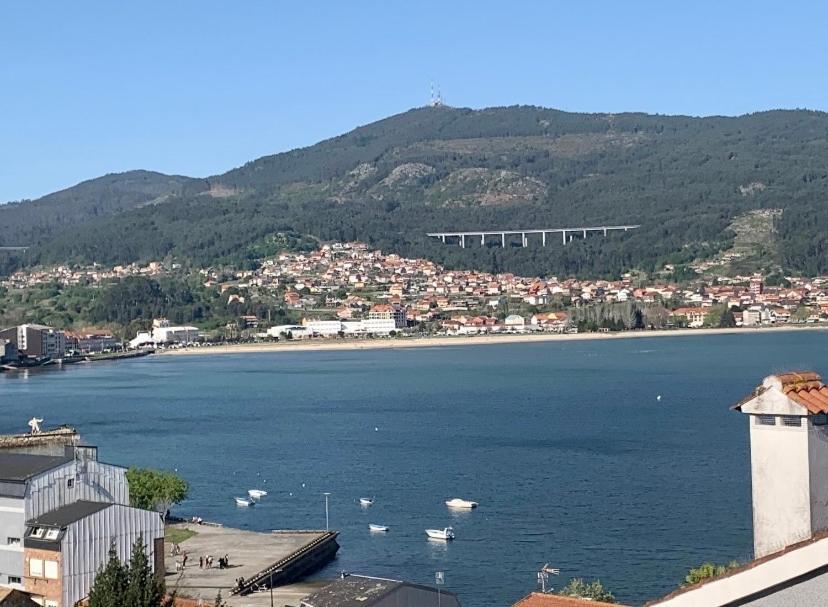 Ferienwohnung Apartamento Con Vistas Al Mar Y A Vigo En Moaña Exterior foto